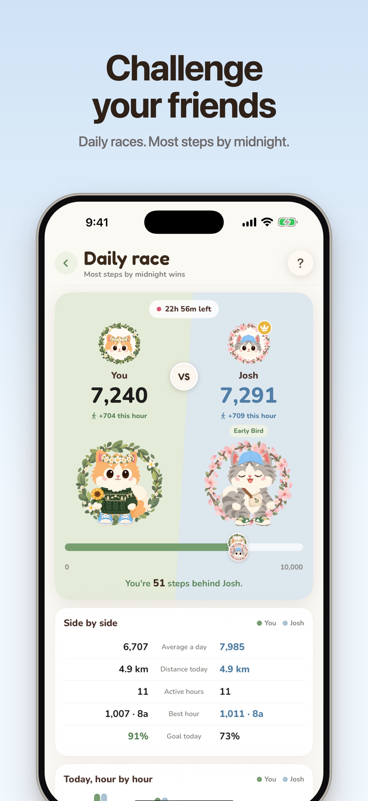 Screenshot 4 of Walkie: Step Counter & Pet