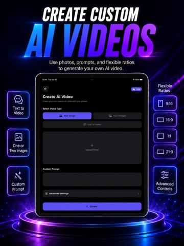 AI Video Generator Dance AI iPad screenshot