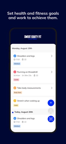 Sweat Equity Fit App Screenshot 4 of 6