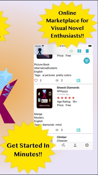Dream Novels Screenshot