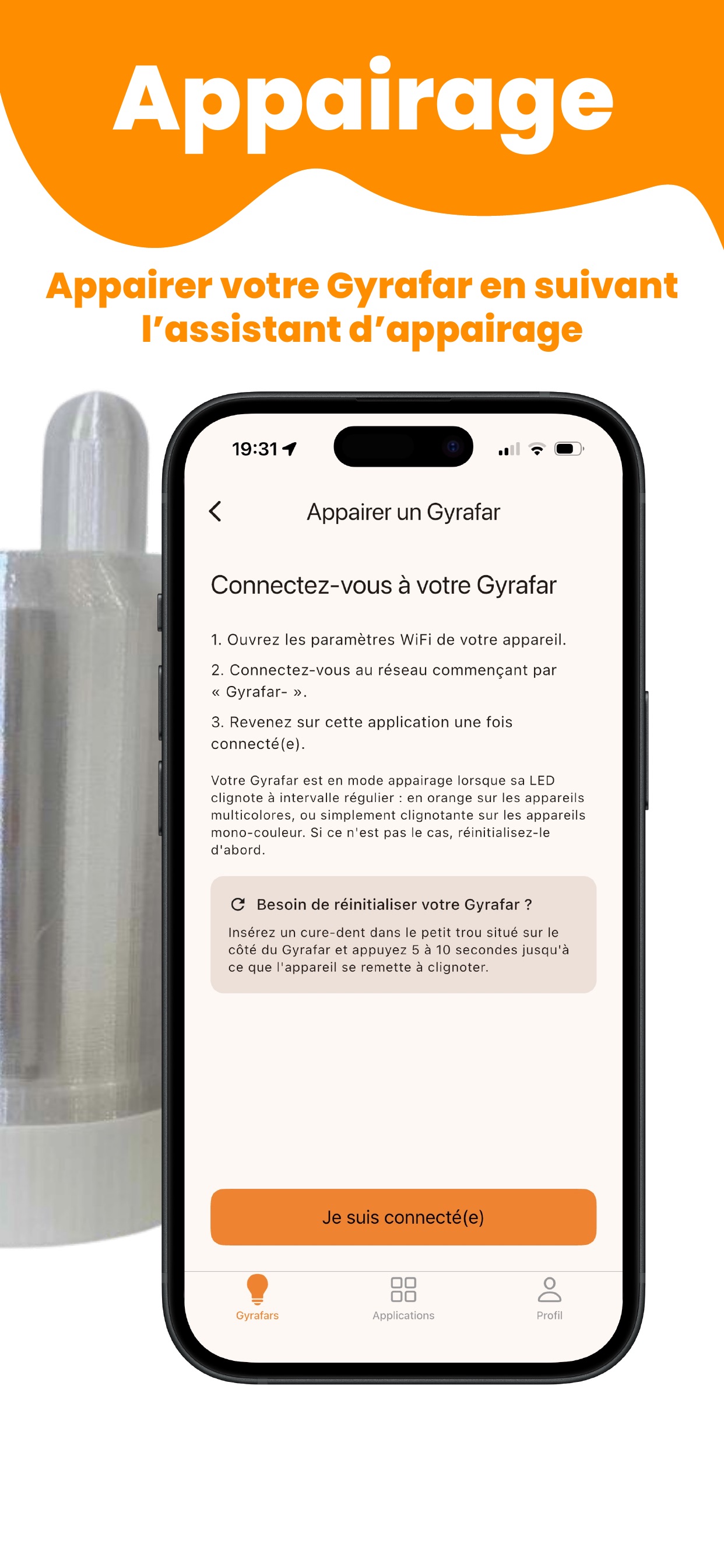 Screenshot 2 of Gyrafar - Gyrophare connecté