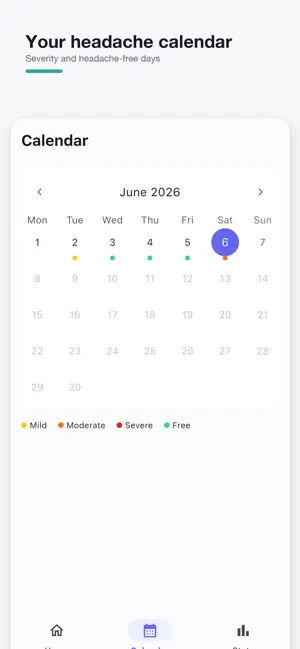 Migraine Diary: Trigger Log screenshot 4