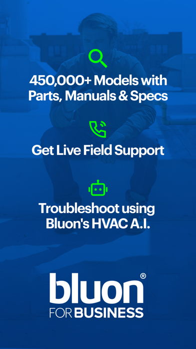 Bluon HVAC Screenshot