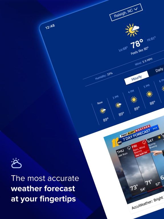 ABC11 North Carolina iPad screenshot 5 - News app