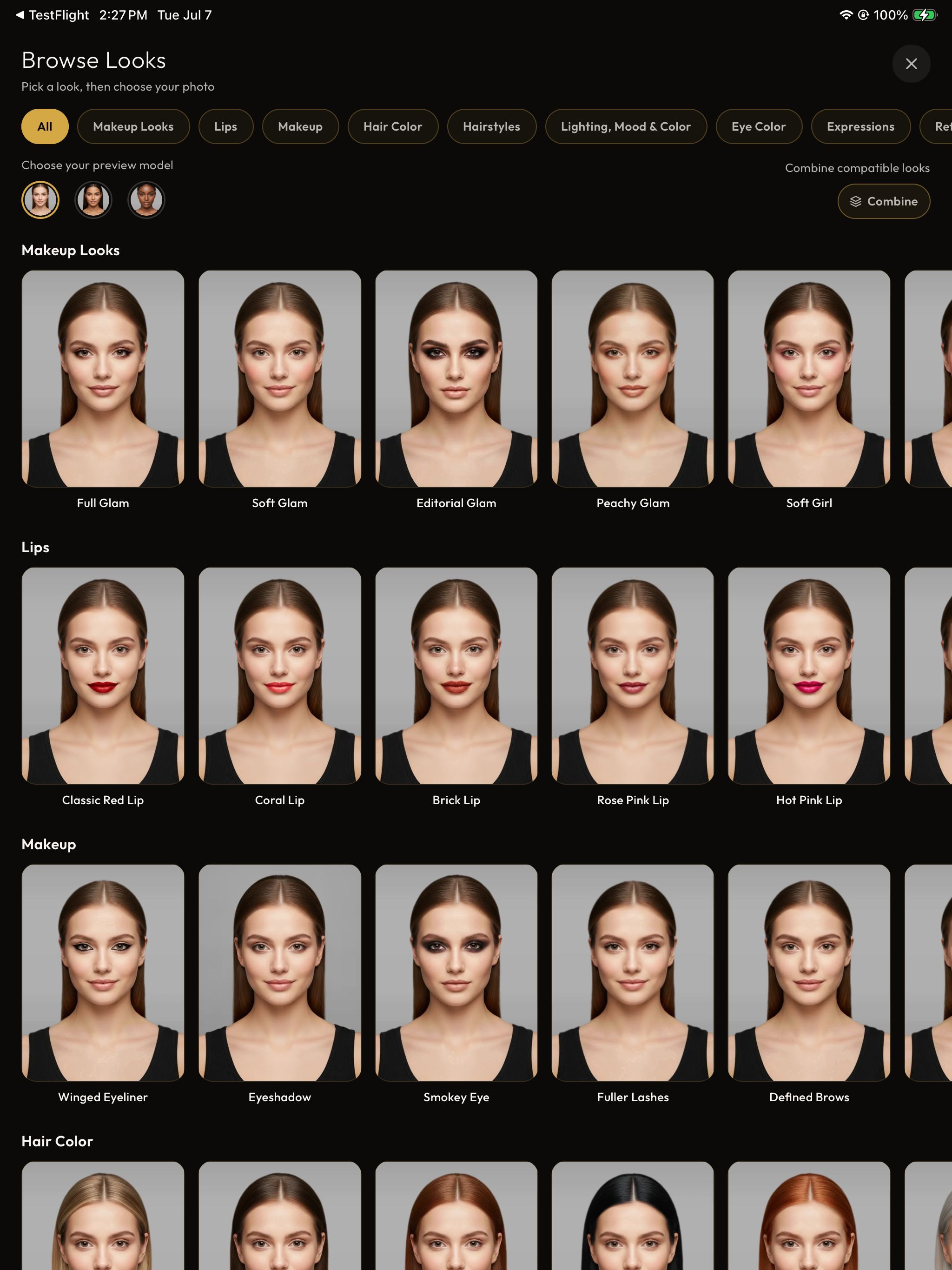QuickGlow: Style & Face Editor screenshot 17