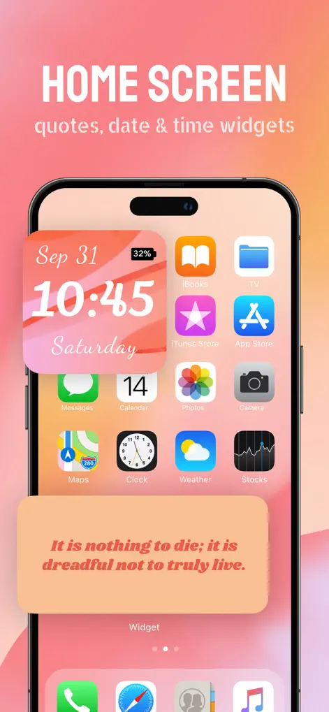 Lockscreen & Homescreen Widget - Utilities App | MWM