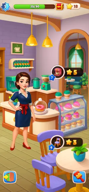 Merge & Cook: Cafe Makeover screenshot 2
