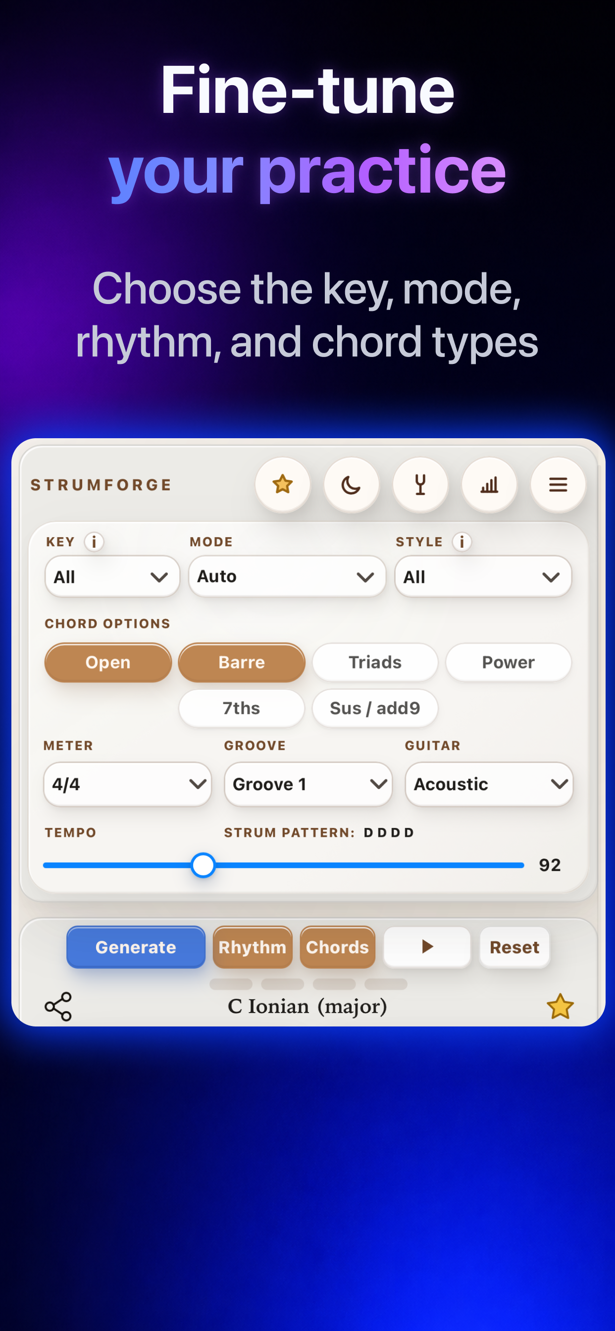 StrumForge: Chord Progressions screenshot 8
