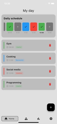 Time-Trace screenshot