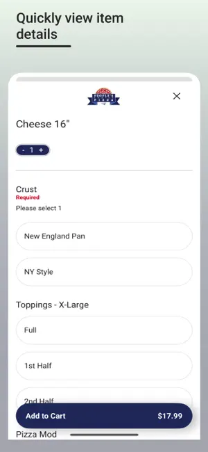 People's Choice Pizza screenshot 4