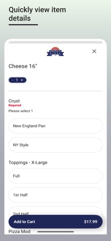 People's Choice Pizza Screenshot 4 of 4
