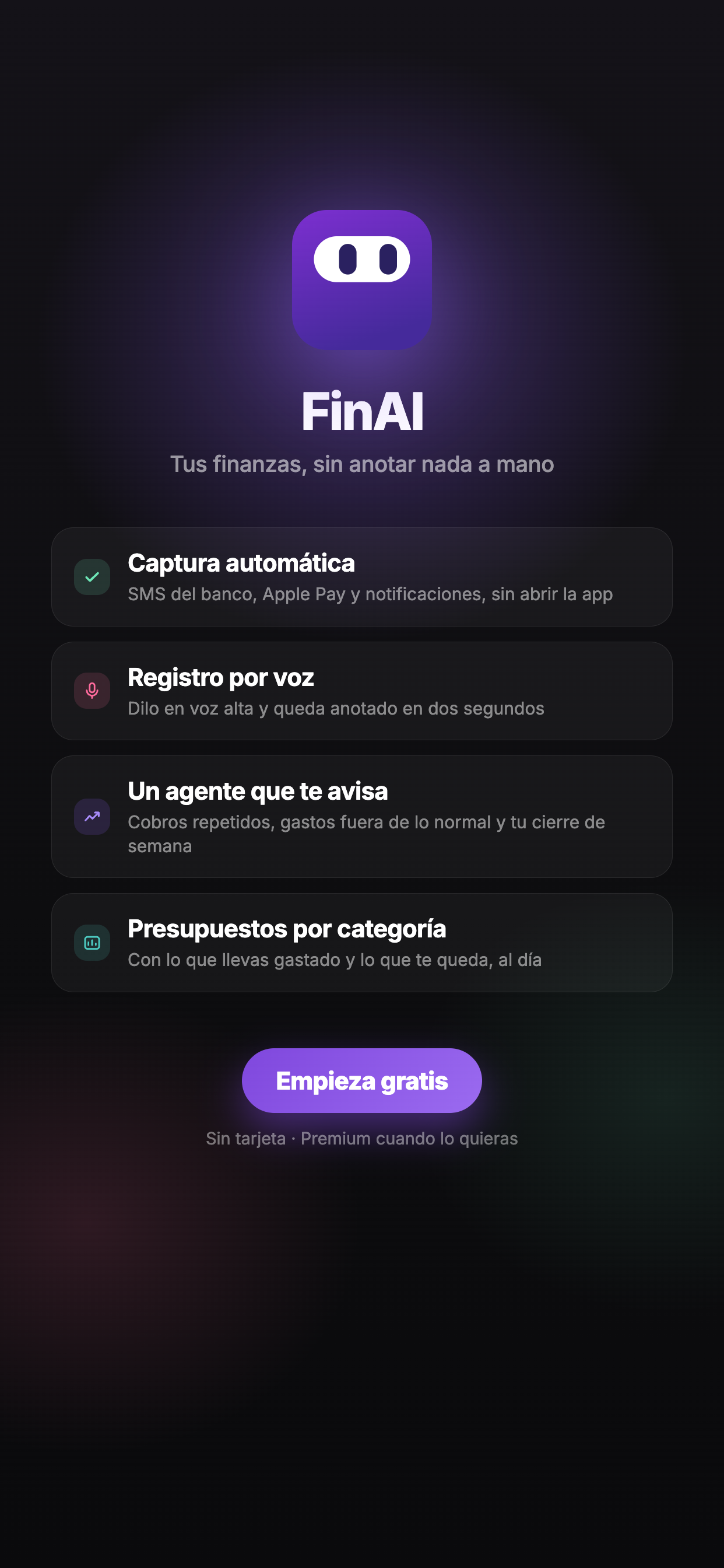 FinAI - Finanzas con IA screenshot 6