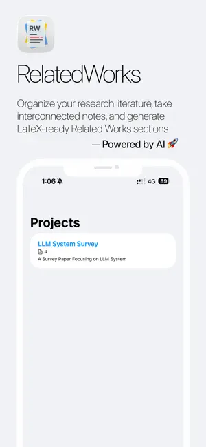 RelatedWorks screenshot 1