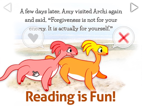 Easy Reading: Forgive, Archi iPad screenshot 8 - Education app