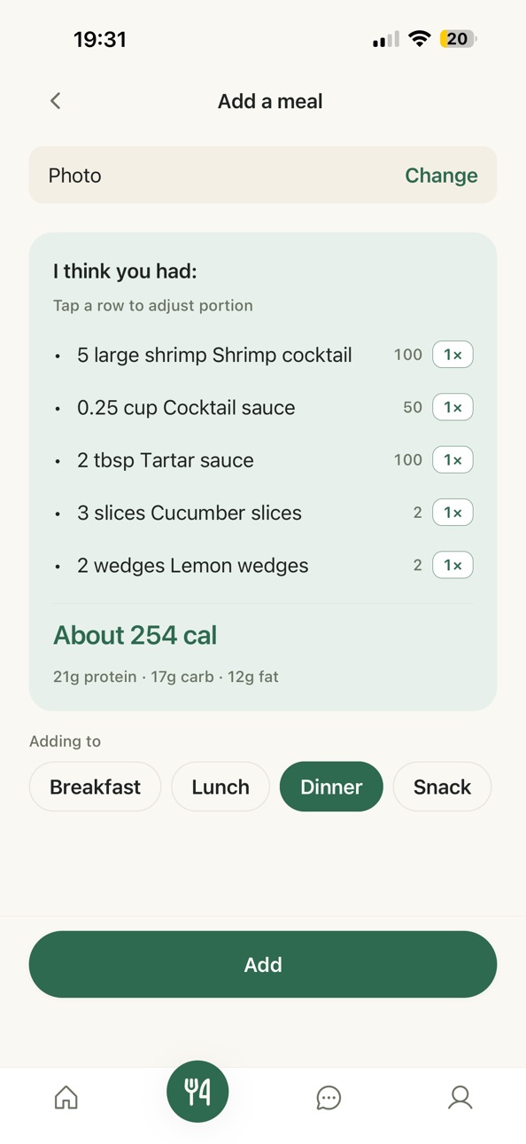 iPhone screenshot