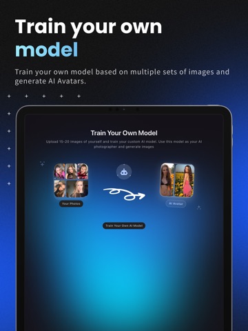 ImageGen AI Photo Generator iPad screenshot