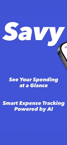 Savy: Smart AI Money Tracker Screenshot 1 of 6