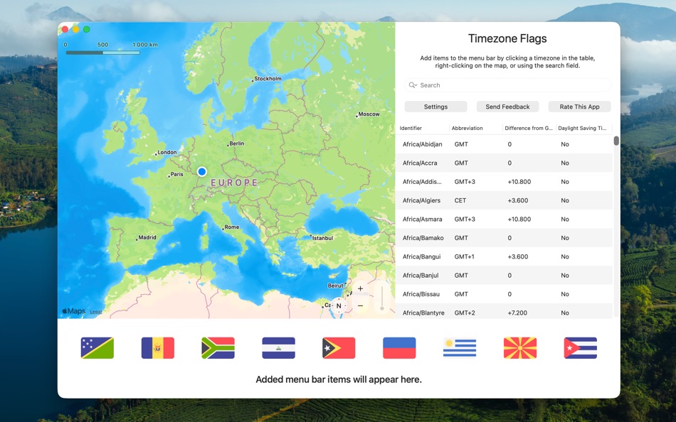 #1. Timezone Flags (macOS) Ved: Jonas Sannewald