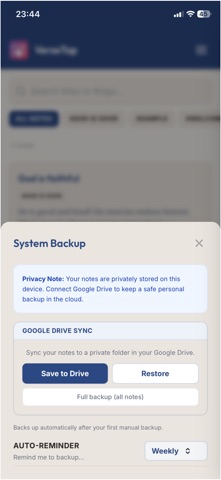 VerseTap screenshot