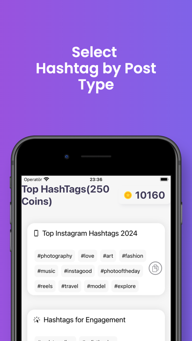 Hashtag - Real Followers Likes Screenshot