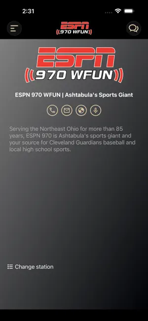 ESPN 970 WFUN screenshot 3