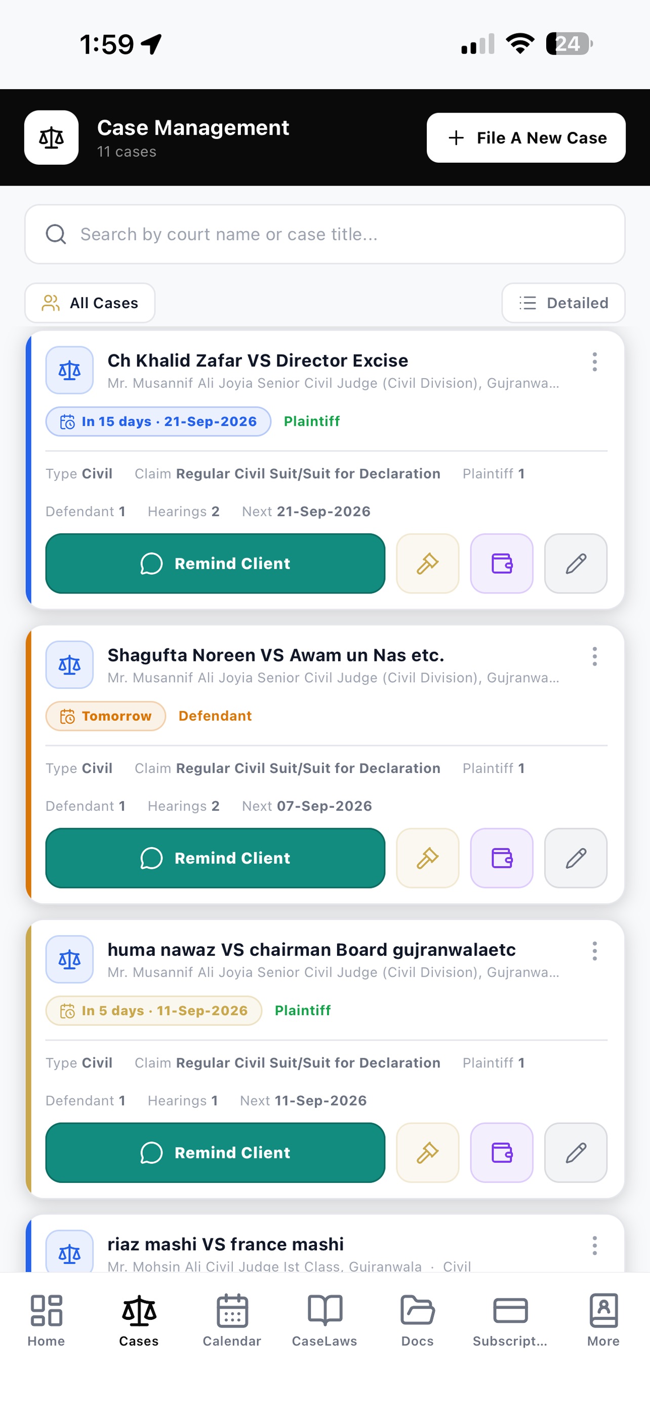 Screenshot 5 of LawInDynamics