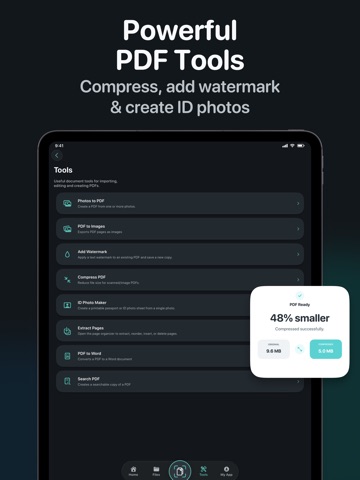 PDF Scanner App - ProScan iPad screenshot