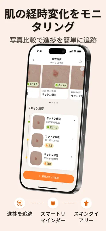 AI肌診断・皮膚科・UV指数・美白・肌分析 ・顔診断 ・医学 screenshot 6 of 9