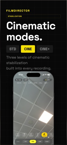 FilmDirector - Pro Camera Screenshot 3 of 8