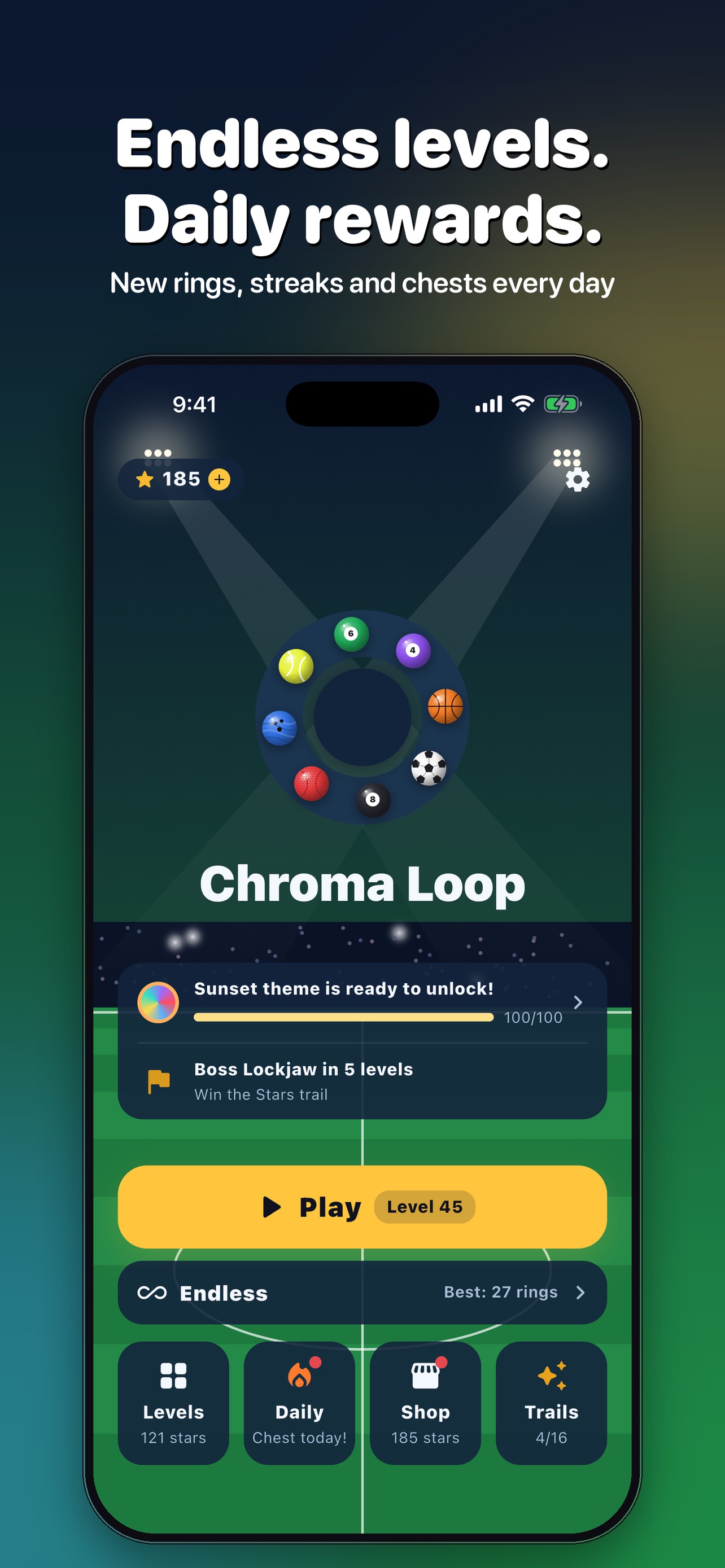 Screenshot 5 of Chroma Loop: Color Ring