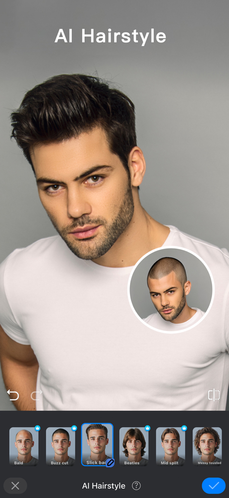 Manly - AI全能修图，创意滤镜神器 screenshot 4