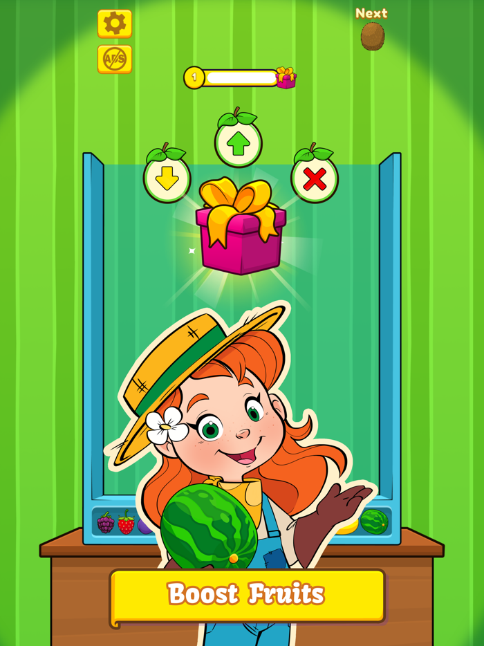 Striped Fruit Watermelon Game