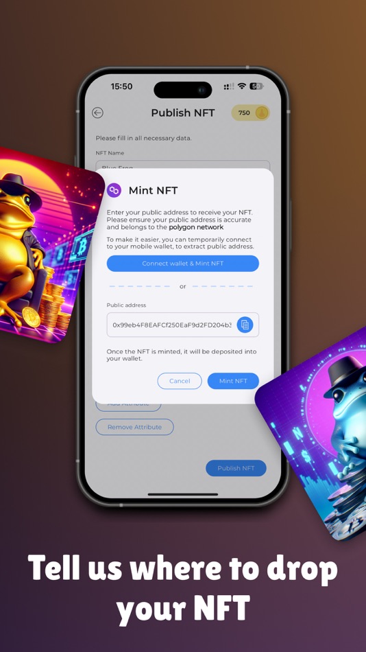 #6. NFT Creator | Simple Mint (iOS) Podle: Dedaldev Doo