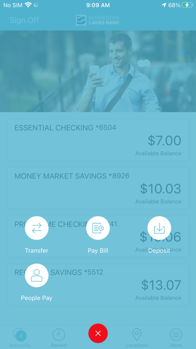 Minnesota Lakes Bank Screenshot