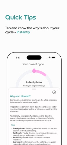 SheSync - Period Tracker iPhone screenshot