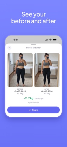 My Ideal Weight – Tracker Screenshot 2 of 8
