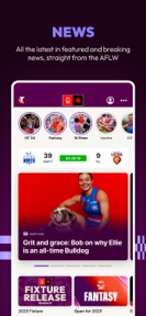 AFLW Official App screenshot