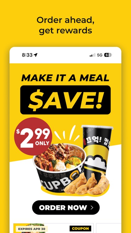 Cupbop - Korean BBQ in a Cup