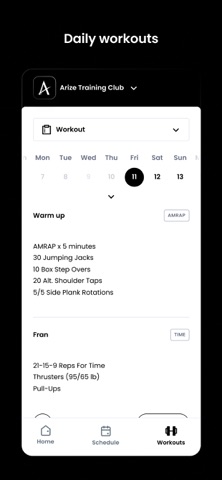 Arize Training Club Screenshot 5 of 5