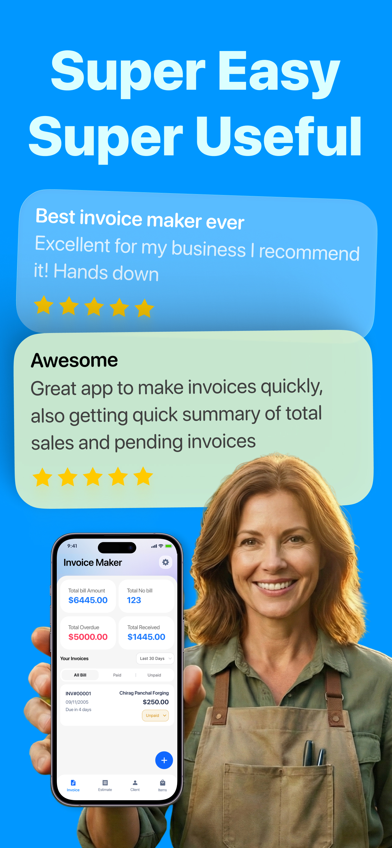 Invoice maker: estimate maker screenshot 8