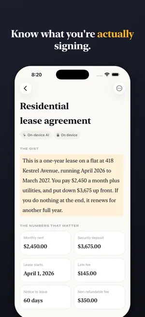 Plainly: Document Summary AI screenshot 1