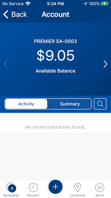Anchor Mobile Banking Screenshot