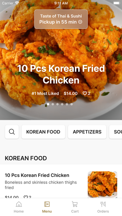 App screenshot