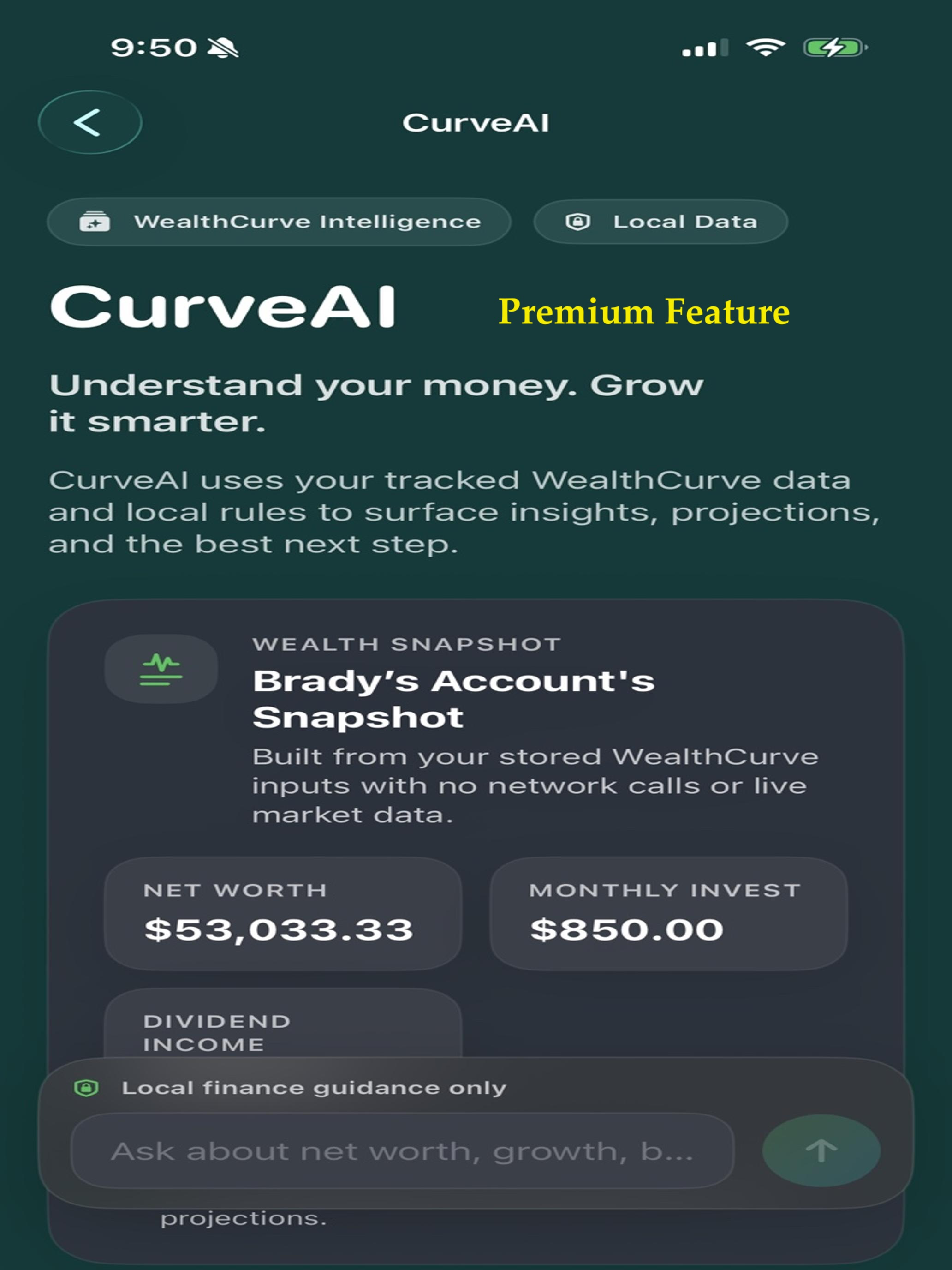 WealthCurve: Portfolio Tracker screenshot 11