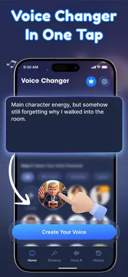 Screenshot von AI Voice Changer: Voice Effect auf dem iPhone 2