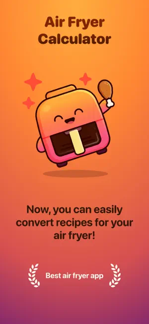 Air Fryer Calculator - Fryii screenshot 1