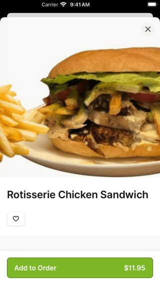 Rotisserie Chicken Taytacha iPhone screenshot 3 - Food & Drink app