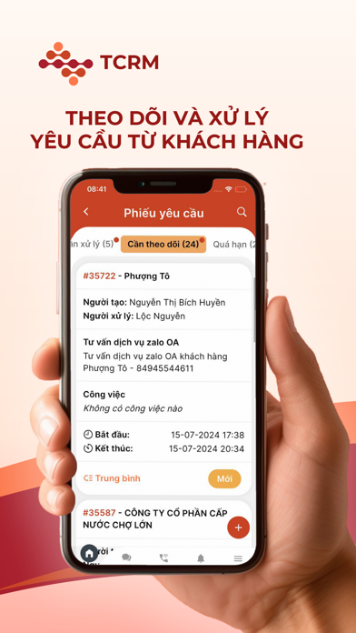 TCRM - App Screenshot