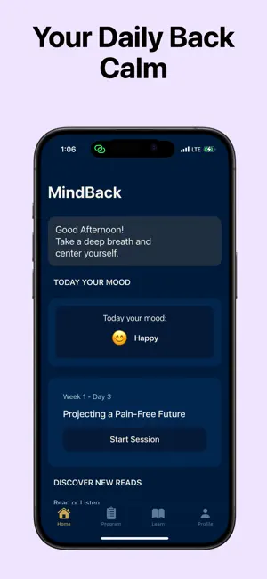 MindBack Chronic Back Pain screenshot 1