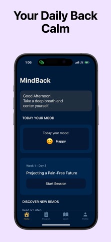 MindBack Chronic Back Pain Screenshot 1 of 6